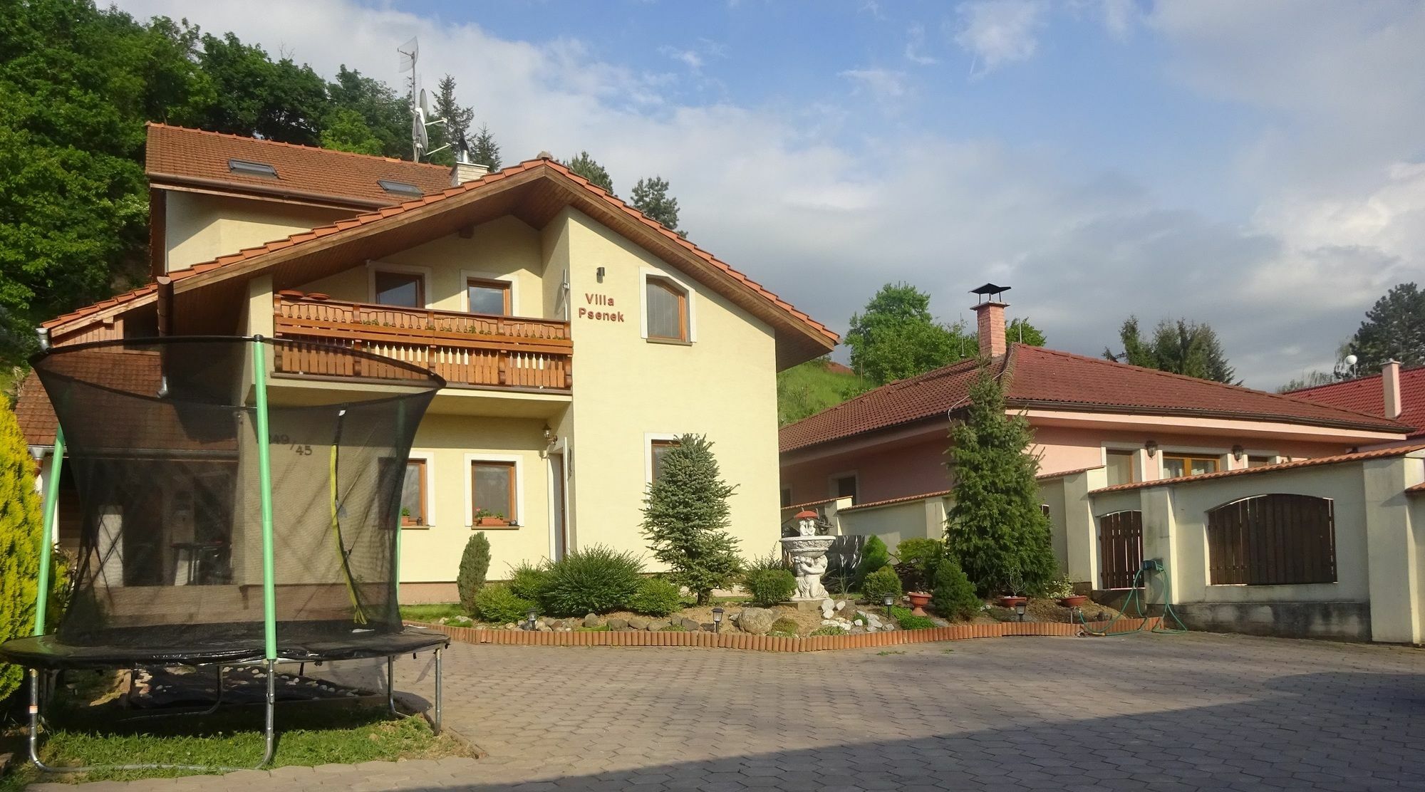 Villa Psenek Banka Exterior foto